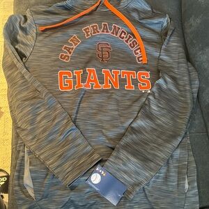Fanatics Gray and Orange San Francisco Giants Jacket
